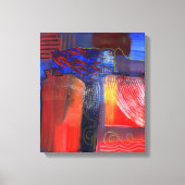 Das Leben ist eine Reise Leinwanddruck (Vorderseite)