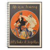 Das Leben ist eine Reise, Liebe, Notizblock (Vorderseite)