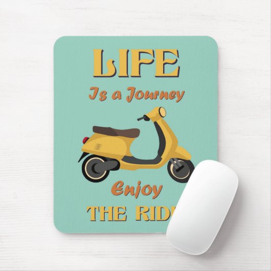 Das Leben ist eine Reise-Maus-Pad Mousepad (Mit Mouse)