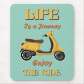 Das Leben ist eine Reise-Maus-Pad Mousepad (Vorne)