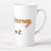 Das Leben ist eine Reise Milchtasse (Rechts)