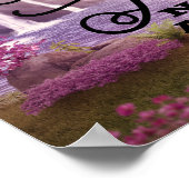 Das Leben ist eine Reise Poster (Ecke)