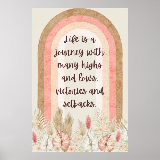 Das Leben ist eine Reise, Poster (Vorne)