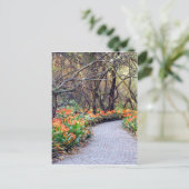 Das Leben ist eine Reise Postkarte (Stehend Vorderseite)