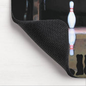Das Leben ist eine schlechte Spaltung Mousepad (Ecke)