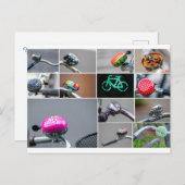 Das Leben ist eine schöne Fahrt mit dem Fahrrad! Postkarte (Vorne/Hinten)