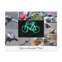 Das Leben ist eine schöne Fahrt mit dem Fahrrad!