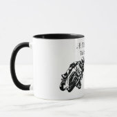 Das Leben ist eine schöne Fahrt mit dir, Personali Tasse (Links)