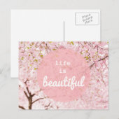 Das Leben ist eine schöne Postkarte (Vorne/Hinten)