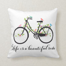 Das Leben ist eine schöne Reise, altes Fahrrad