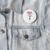 Das Leben ist eine schöne Reise Button (Beispiel)