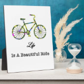 Das Leben ist eine schöne Reise Fotoplatte (Seite)