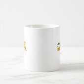 Das Leben ist eine schöne Reise Kaffeetasse (Mittel)