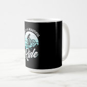Das Leben ist eine schöne Reise Kaffeetasse (VorderseiteRechts)