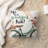 Das Leben ist eine schöne Reise Kissen (Decke)