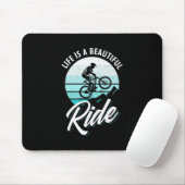 Das Leben ist eine schöne Reise Mousepad (Mit Mouse)