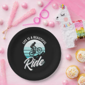 Das Leben ist eine schöne Reise Pappteller (Party)