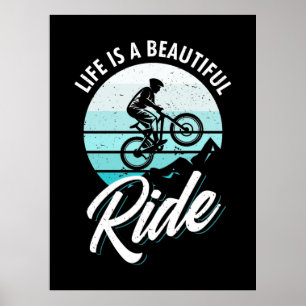 Das Leben ist eine schöne Reise Poster