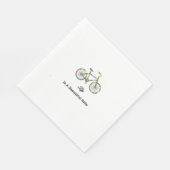 Das Leben ist eine schöne Reise Serviette (Ecke)