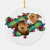 Das Leben ist eine Schüssel Kirschen… Keramikornament (Hinten)