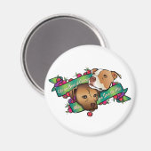 Das Leben ist eine Schüssel Kirschen... Magnet (Vorderseite/Rückseite)