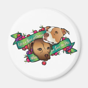 Das Leben ist eine Schüssel Kirschen... Magnet