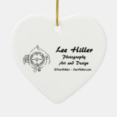 Das Leben ist eine Soul-Reise in einem unzuverläss Keramik Ornament (Hinten)