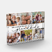 Das Leben ist einfach besser mit Großkindern Fotoblock (Links)