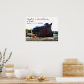 Das Leben ist einfach... Poster (Küche)