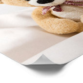 Das Leben ist einfach Teddy Bären Inspiration Zita Poster (Ecke)