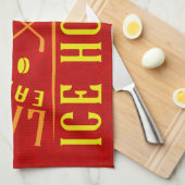 Das Leben ist einfach zu essen schlafen Schau Eish Handtuch (Viertel Falte)