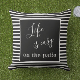 Das Leben ist einfach zu zitieren, benutzerdefinie Kissen