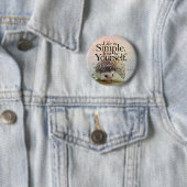 Das Leben ist einfacher niedlicher Button (Beispiel)