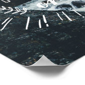 Das Leben ist entweder ein kühnes Abenteuer oder n Poster (Ecke)