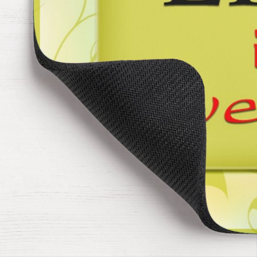 Das Leben ist fantastisch Mousepad (Ecke)