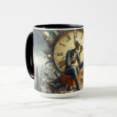 Das Leben ist flüchtig Tasse (Vorderseite Links)