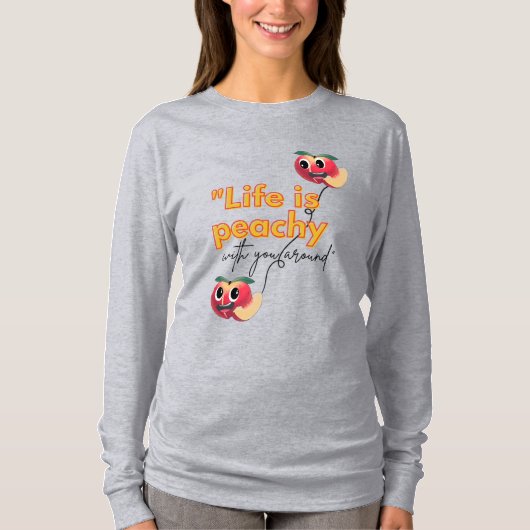 DAS LEBEN IST FRIEDLICH MIT IHNEN T-Shirt (Vorderseite)