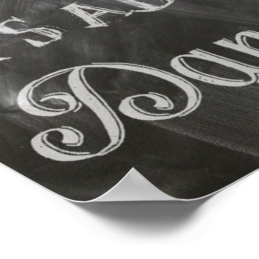 Das Leben ist für den Sturm nicht gewartet, Plakat (Ecke)