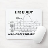 Das Leben ist gerade ein Bündel Mousepad (Mit Mouse)