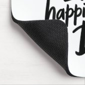 Das Leben ist glücklicher, wenn man Lehrer tanzt, Mousepad (Ecke)