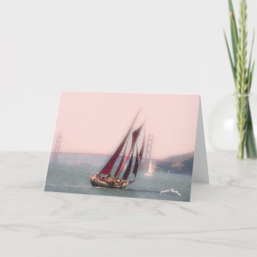 Das Leben ist golden Karte (Vorderseite)