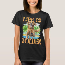 Das Leben ist Golden, Spaß Golden Retriever Beach