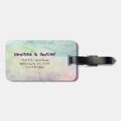 Das Leben ist goofy That Way Gepäckanhänger (Rückseite horizontal)