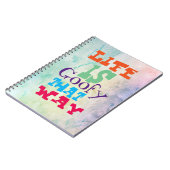 Das Leben ist goofy That Way Notizblock (Linke Seite)