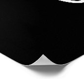 Das Leben ist Gouda Funny Positive Käse Pun Dark B Poster (Ecke)