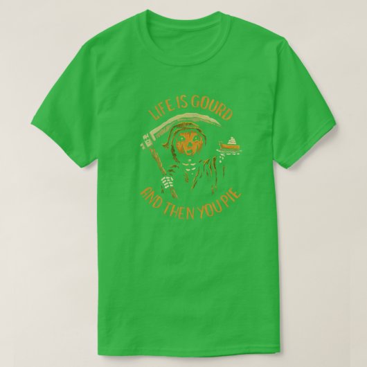 Das Leben ist Gourd T-Shirt (Design vorne)