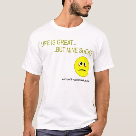 Das Leben ist groß T-Shirt (Vorderseite)
