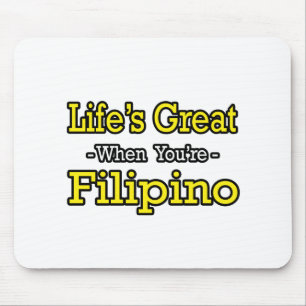 Das Leben ist großartig... Philippino Mousepad