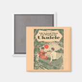 Das Leben ist gut 1 Magnet (Vorderseite/Rückseite)