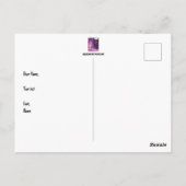 Das Leben ist gut Postkarte (Rückseite)